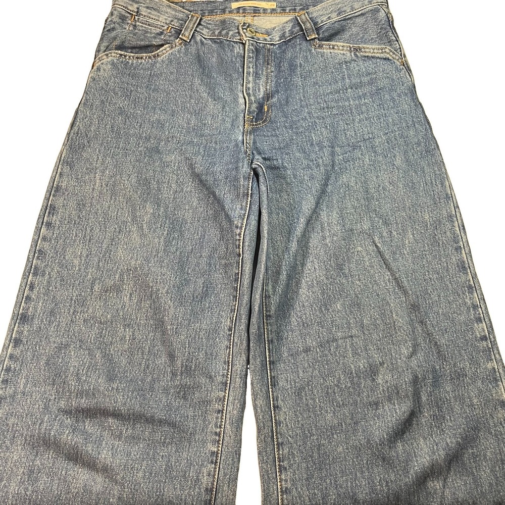 Levis Womens '94 Baggy Wide Leg Denim Jeans Light Wash Size 29x31